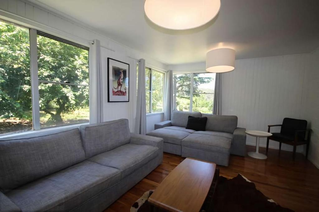 Χώρος καθιστικού στο Carawatha