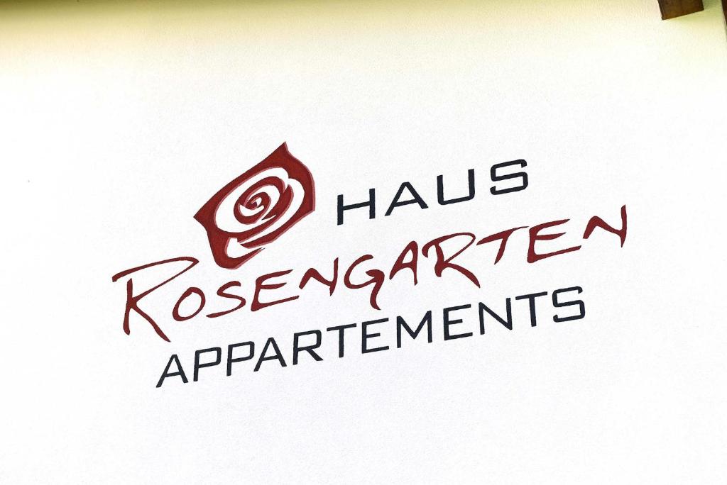 Certifikát, hodnocení, plakát nebo jiný dokument vystavený v ubytování Haus Rosengarten