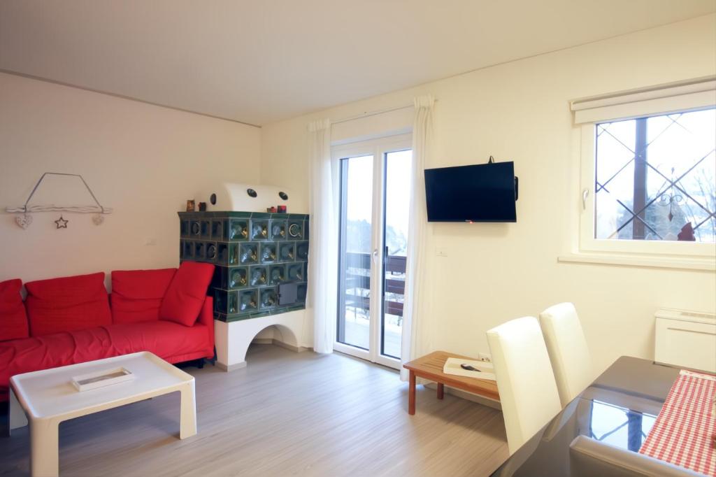 Μια τηλεόραση ή/και κέντρο ψυχαγωγίας στο CASA 4 PIOPPI - Cavalese Olimpiadi 2026 Dolomiti Affitti