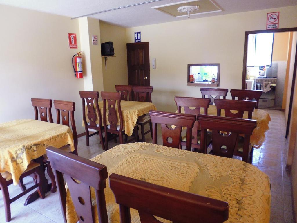 TV a/nebo společenská místnost v ubytování Hotel Residencial El Viajero