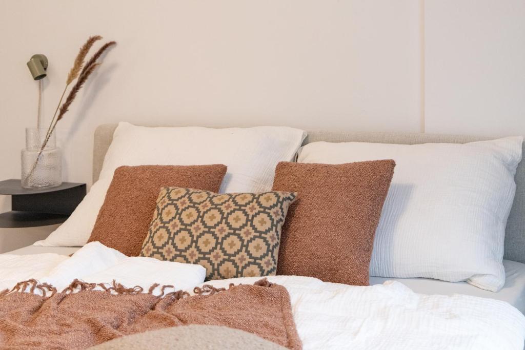 Postel nebo postele na pokoji v ubytování Studio 4