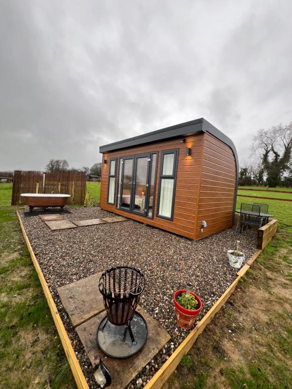 Zahrada ubytování The Cabin