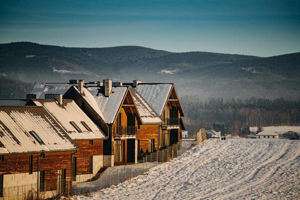 Γενική θέα στο βουνό ή θέα στο βουνό από  αυτό το ξενοδοχείο διαμερισμάτων