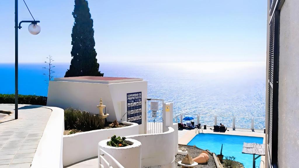 En generel havudsigt eller havudsigten taget fra lejligheden