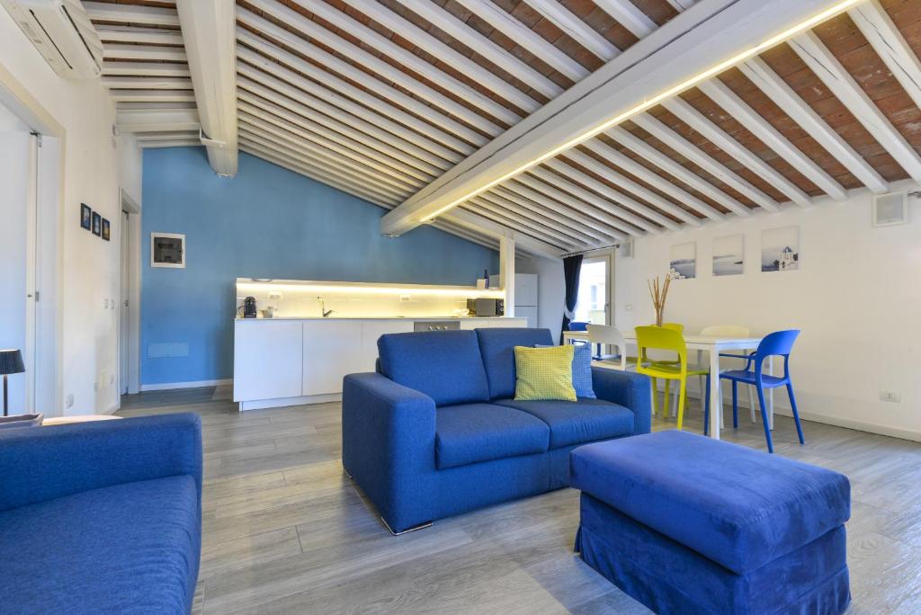 Khu vực ghế ngồi tại Appartamento Tosca