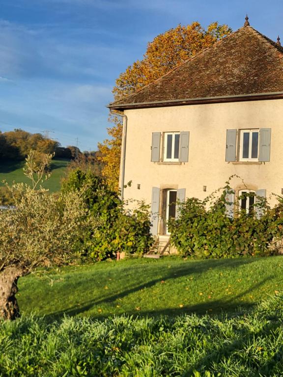 Κήπος έξω από το Domaine des Granges