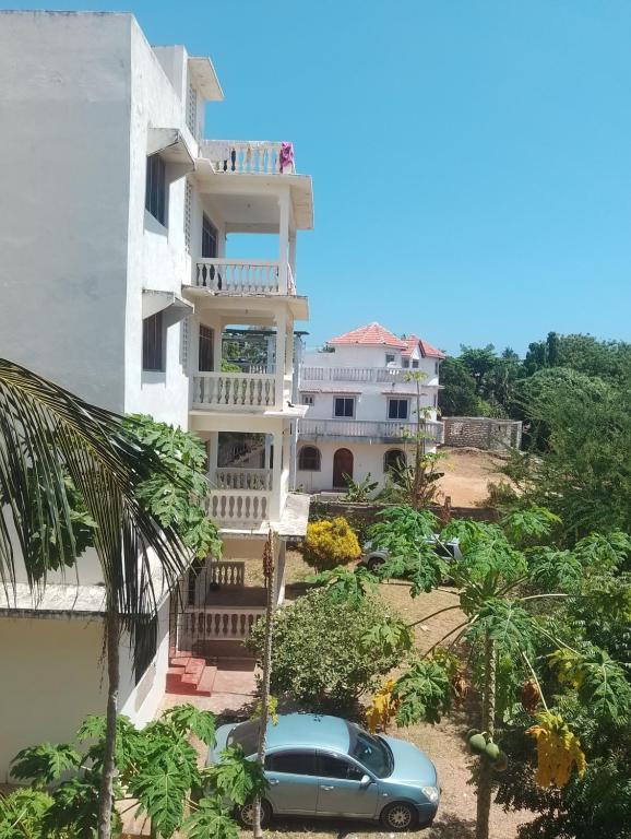 Bygningen som lejligheden ligger i