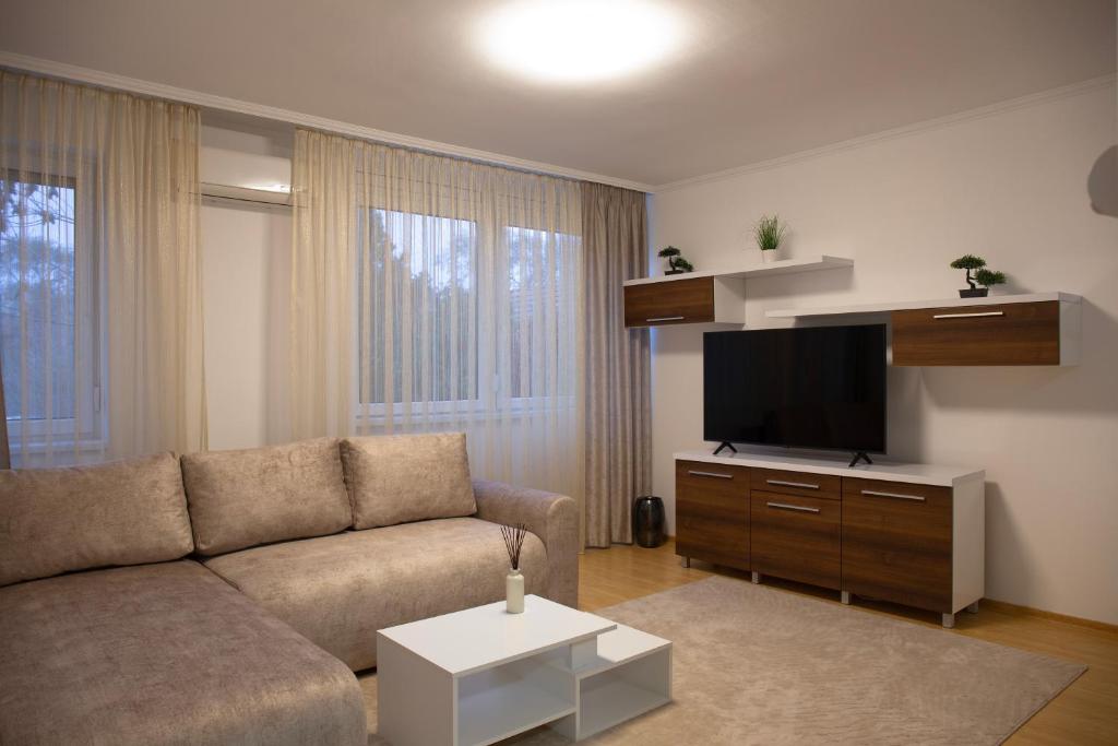 TV a/nebo společenská místnost v ubytování Beautiful Residence