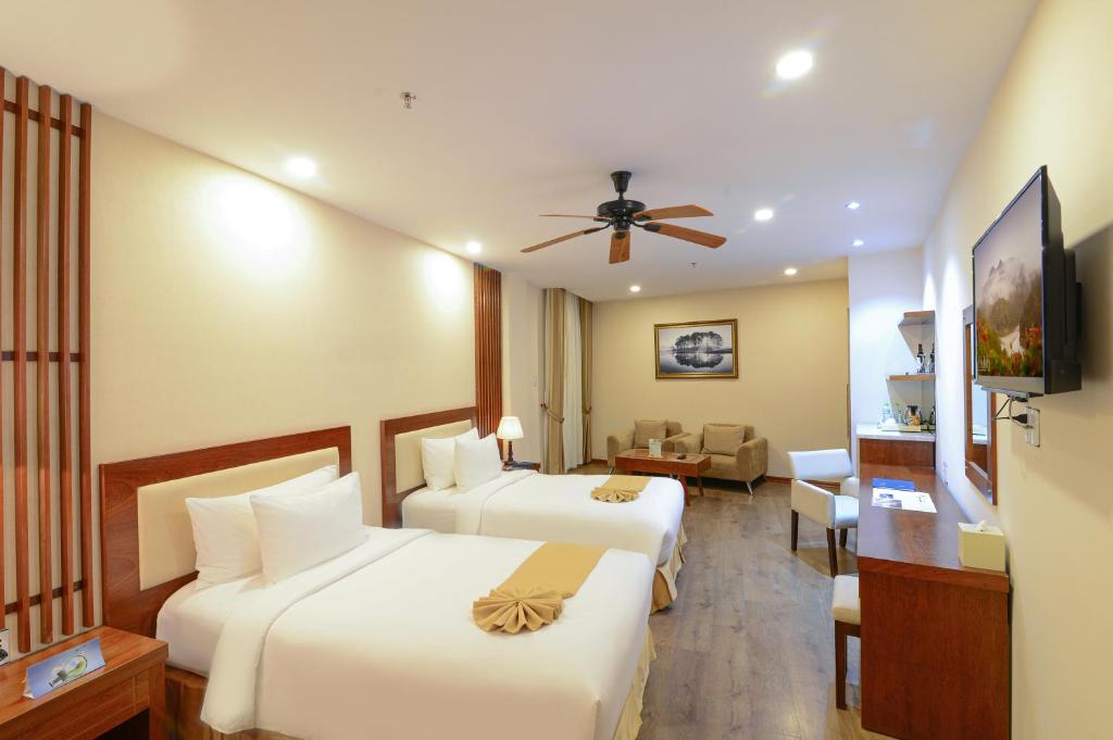 Phòng Deluxe 2 Giường Đơn