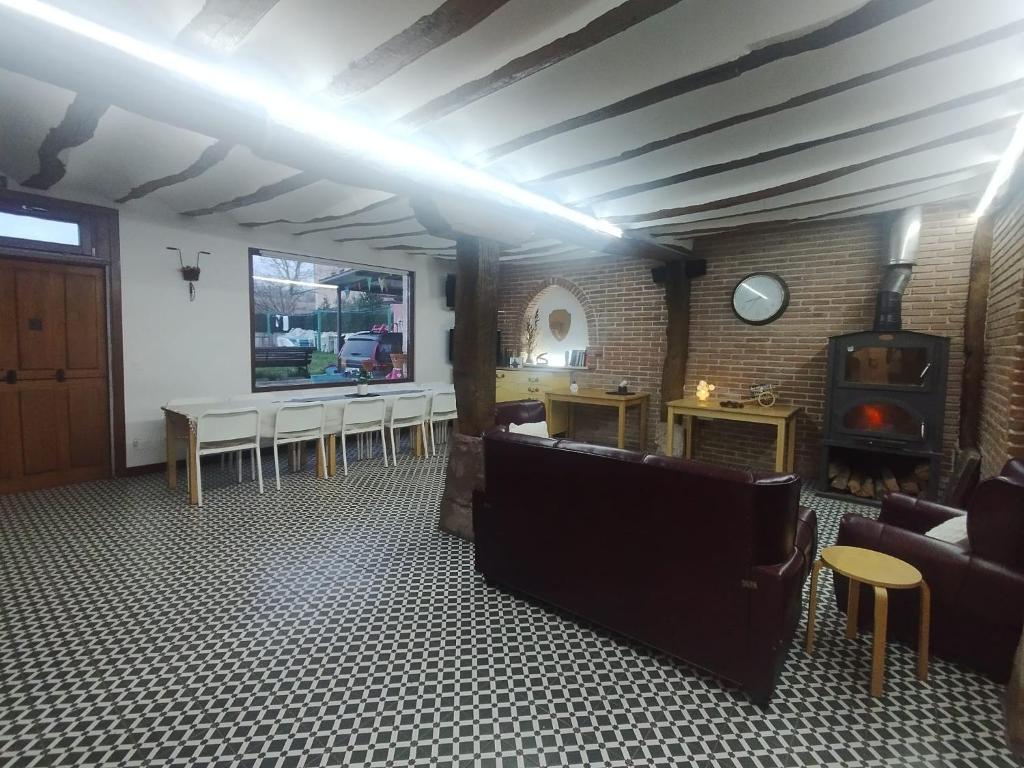 Χώρος καθιστικού στο Casa de los deseos