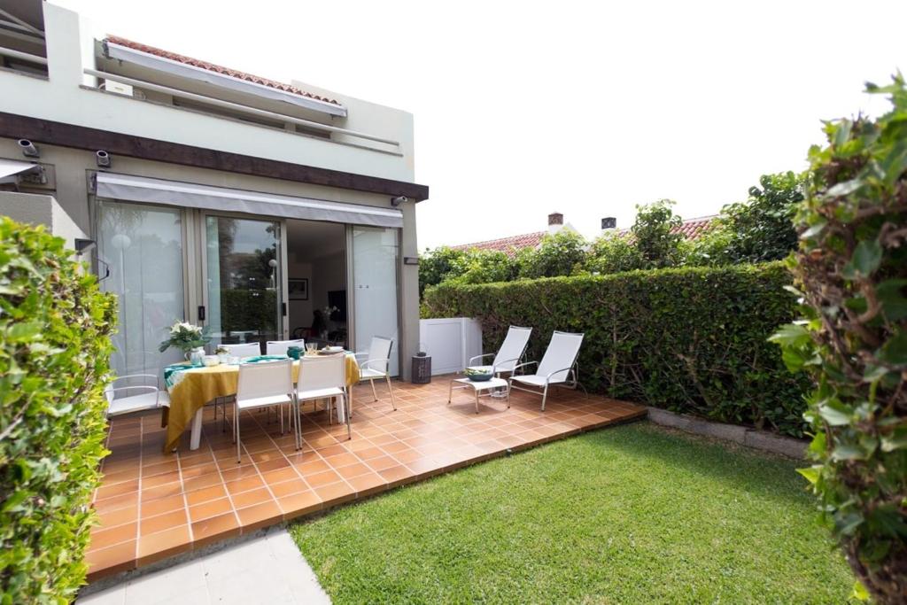 Zahrada ubytování Chalet adosado en Pasito BM17