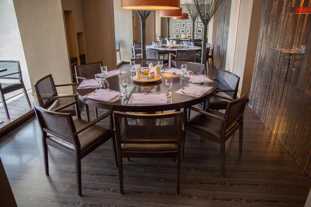 Posezení v ubytování Saffron Boutique Hotel