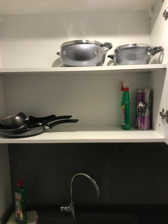 Køkken eller tekøkken på Cozy place apartement