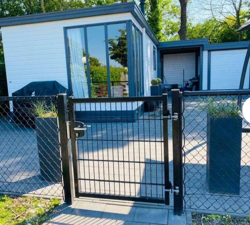 Bygningen som chaletet ligger i