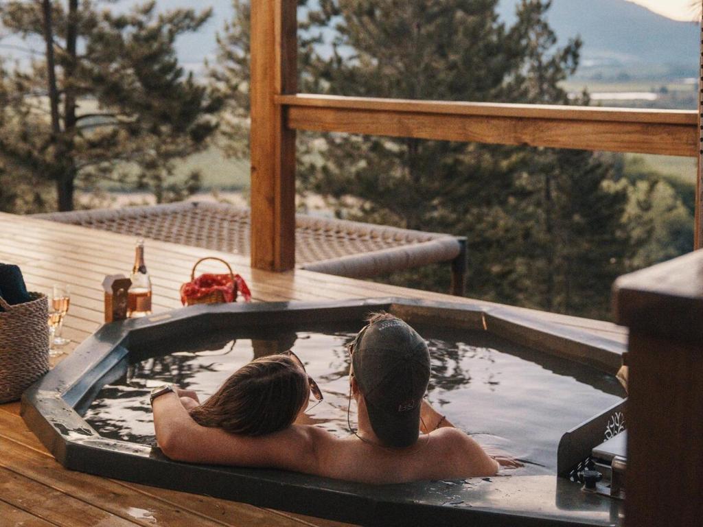 Nespecifikovaný výhled na hory nebo výhled na hory při pohledu z apartmánu