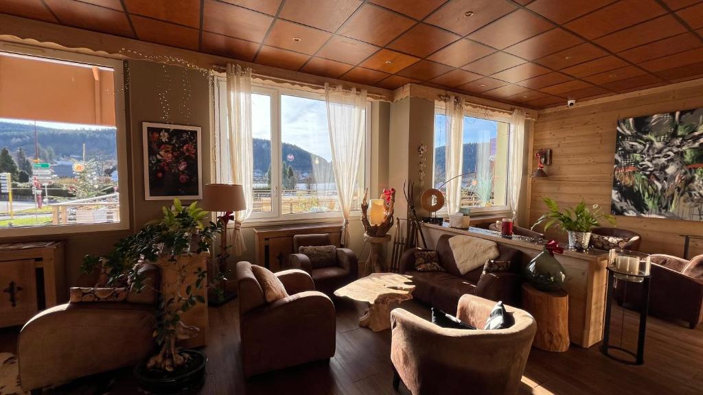 Posezení v ubytování By La Réserve