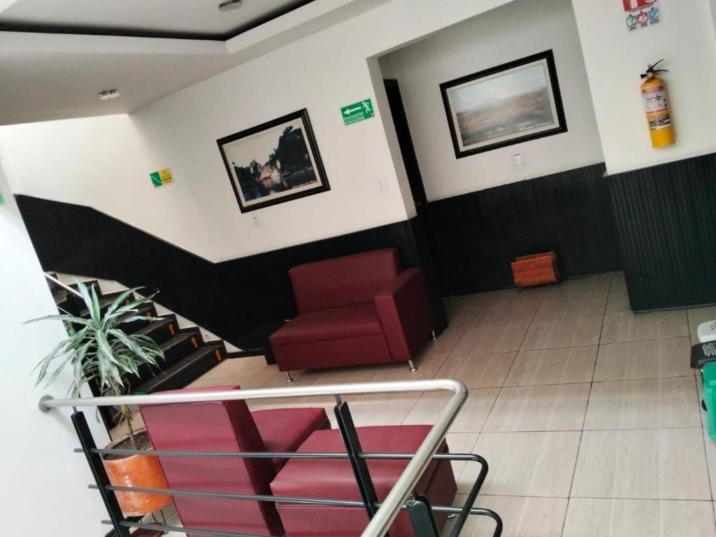 Posezení v ubytování Hotel Bariloche Premium