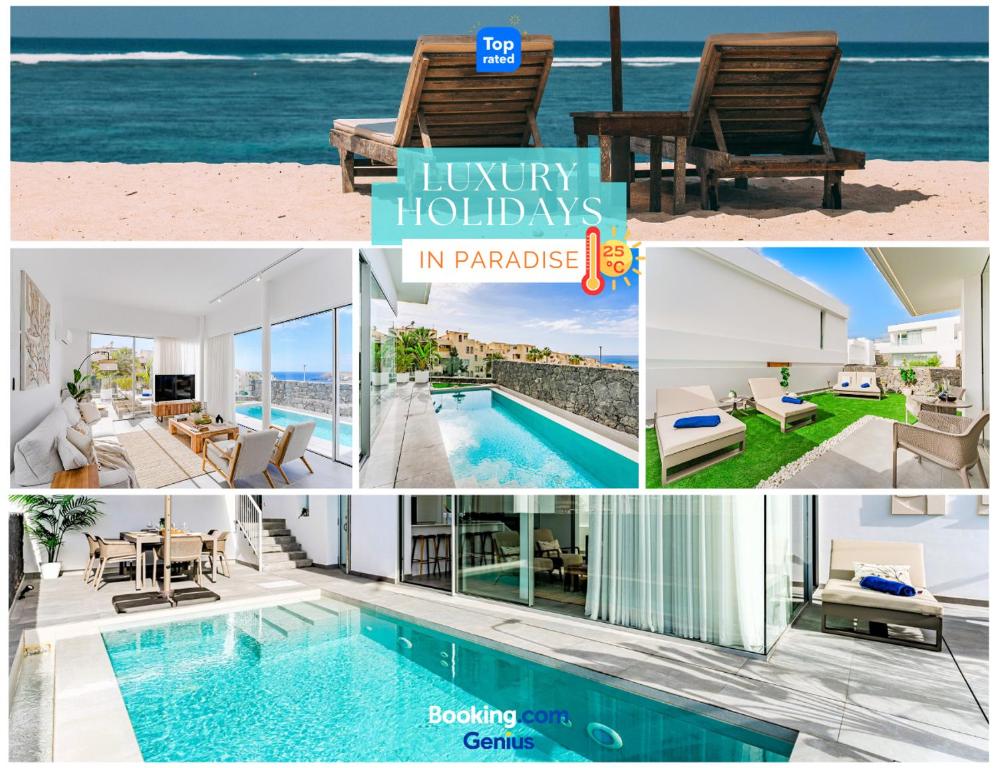 Πισίνα στο ή κοντά στο Villa Larisa