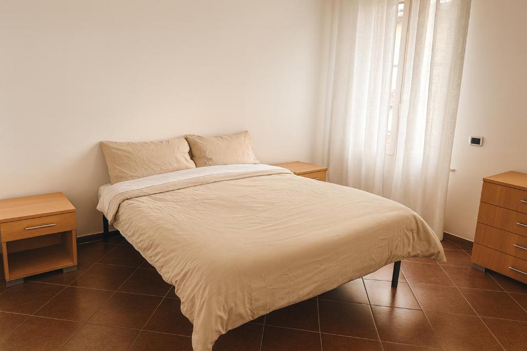 Ένα ή περισσότερα κρεβάτια σε δωμάτιο στο B&B Gregorio