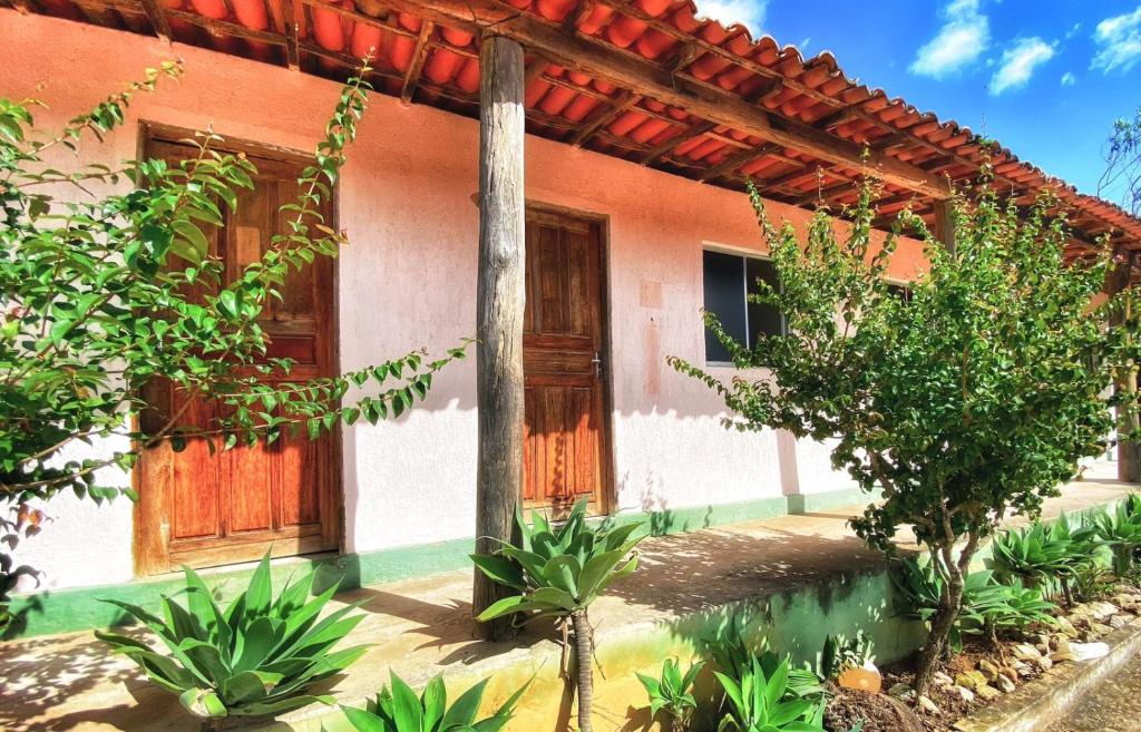 Zahrada ubytování Pousada Sete Montanhas