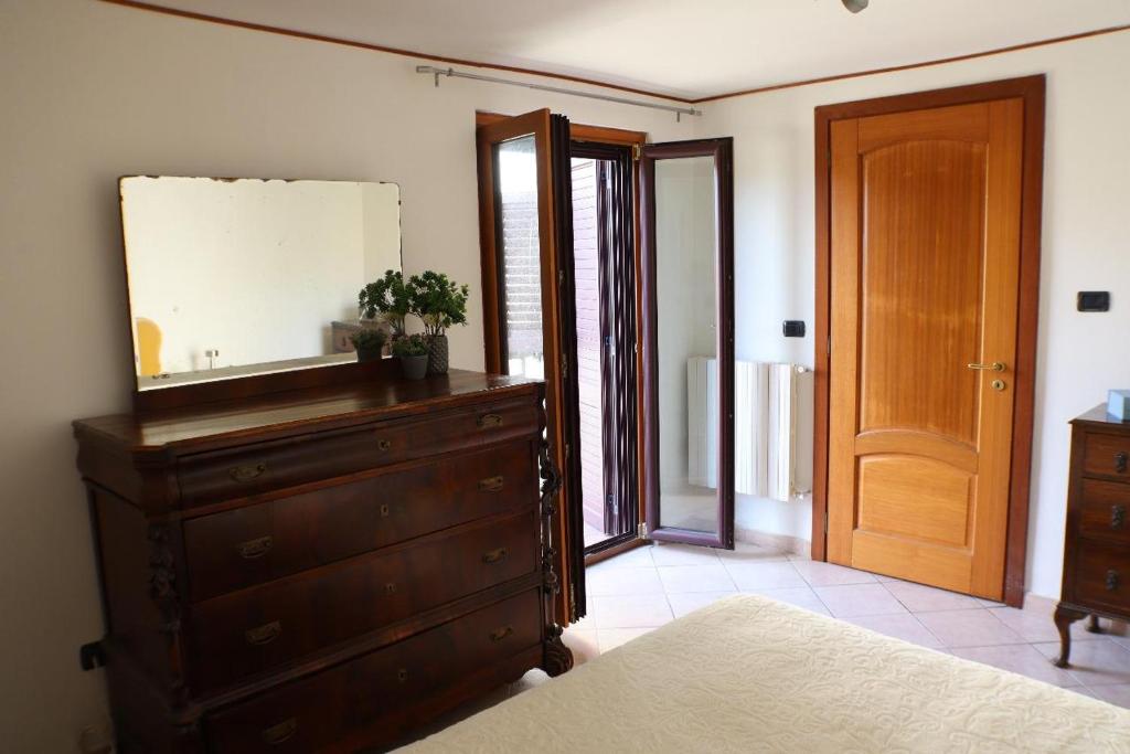 Ένα ή περισσότερα κρεβάτια σε δωμάτιο στο House located in the heart of Abriola