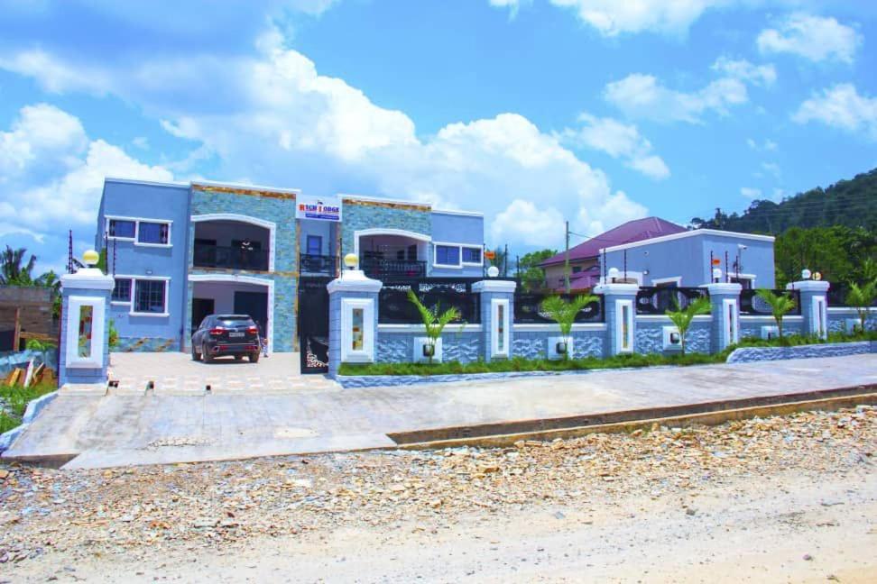 Bygningen som pensionatet ligger i