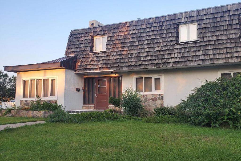 Bygningen som vandrehjemmet ligger i