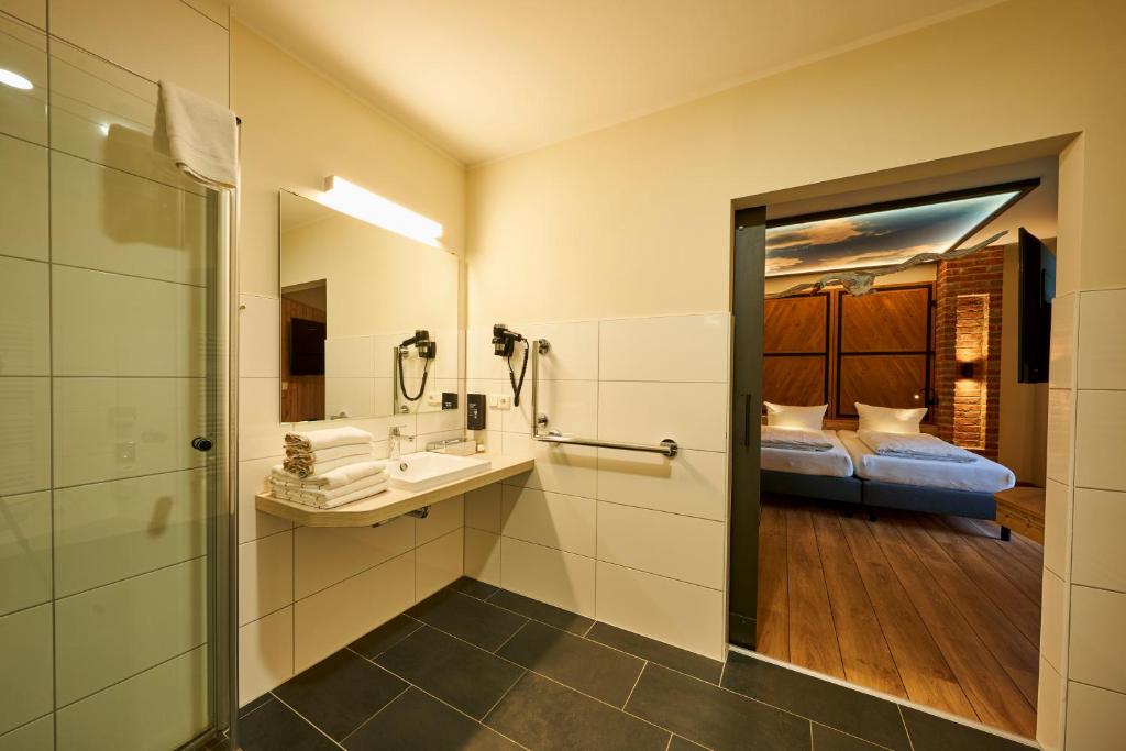 Wangerland Resort - Dreibettzimmer – Barrierefrei