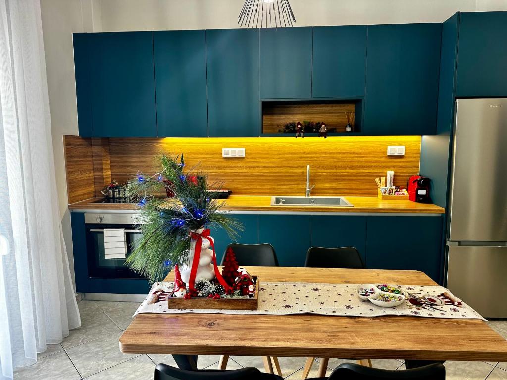 Nhà bếp/bếp nhỏ tại GM Center Apartment