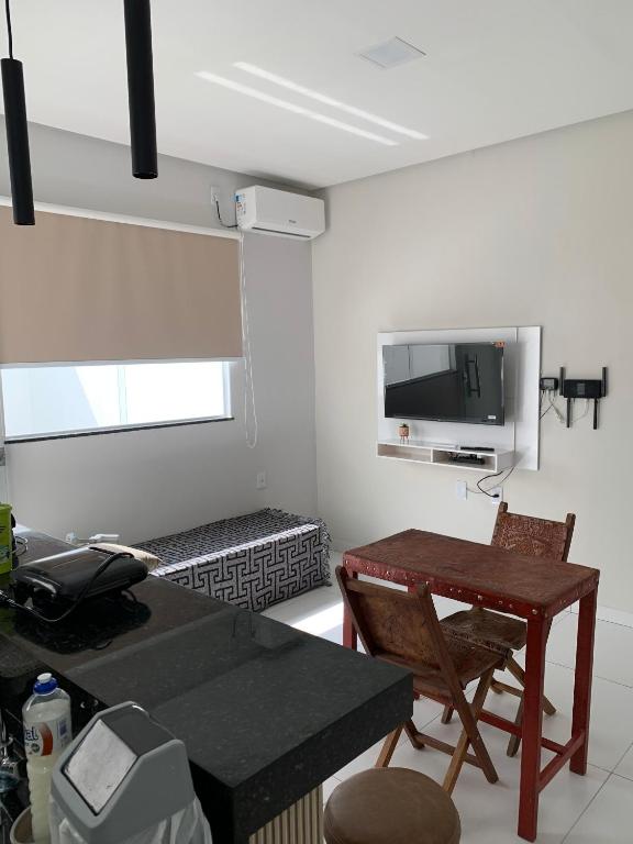 Et tv og/eller underholdning på Descanso no Sertão