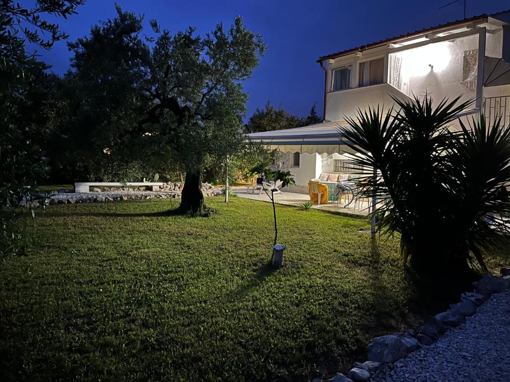 Zahrada ubytování B&B Villa Mediterranea with parking space