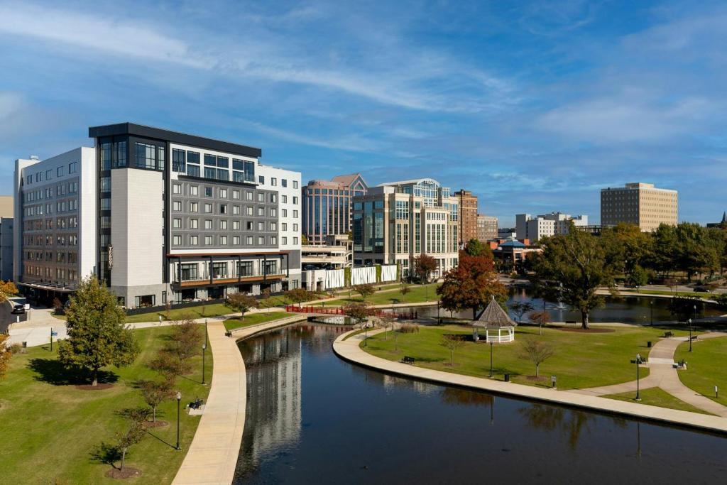 Bygningen som hotellet ligger i