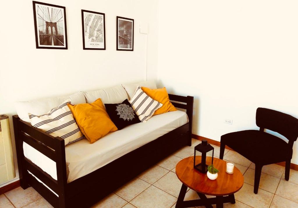 Et opholdsområde på Mendoza House