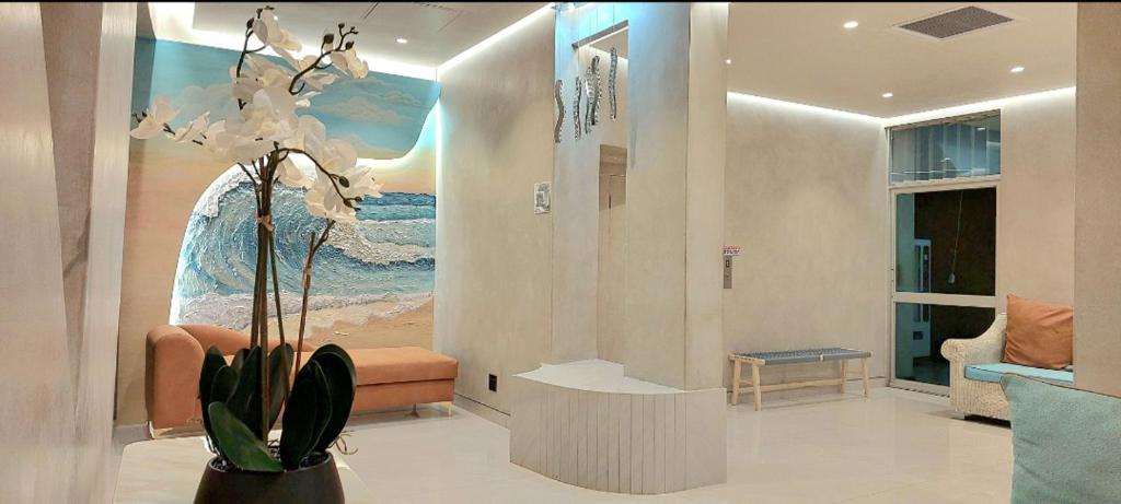 Ένα μπάνιο στο SolSands Hotel & Self-Catering