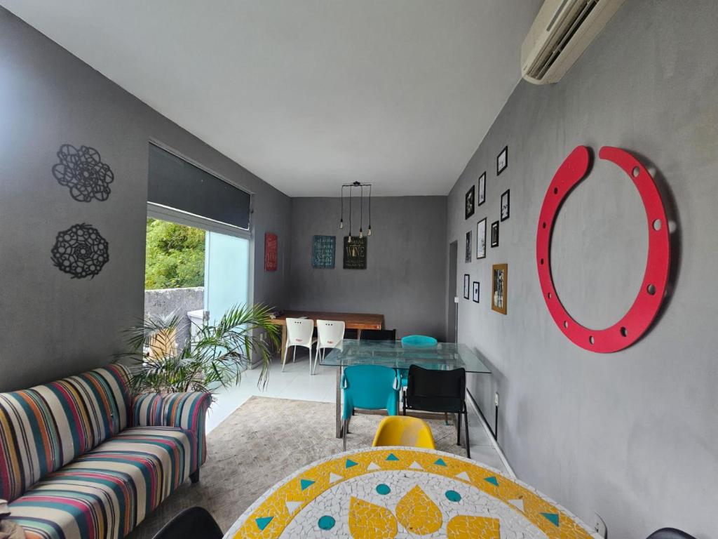 Posezení v ubytování Foresthouse Beach Hostel