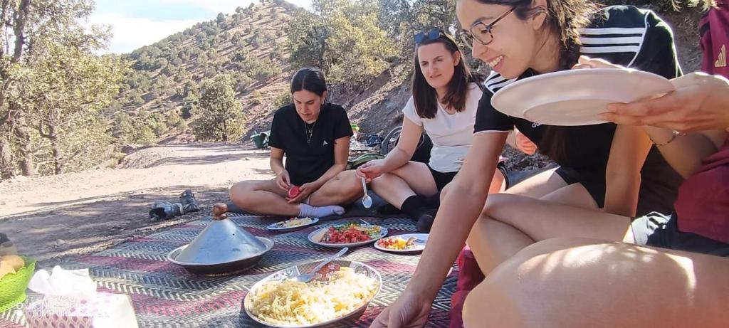 Jídlo v penzionu nebo okolí