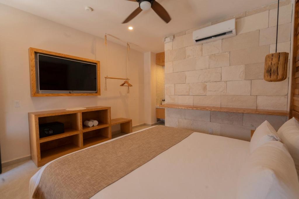 Mayan Monkey Tulum - Social Hostel - Deluxe-Zimmer