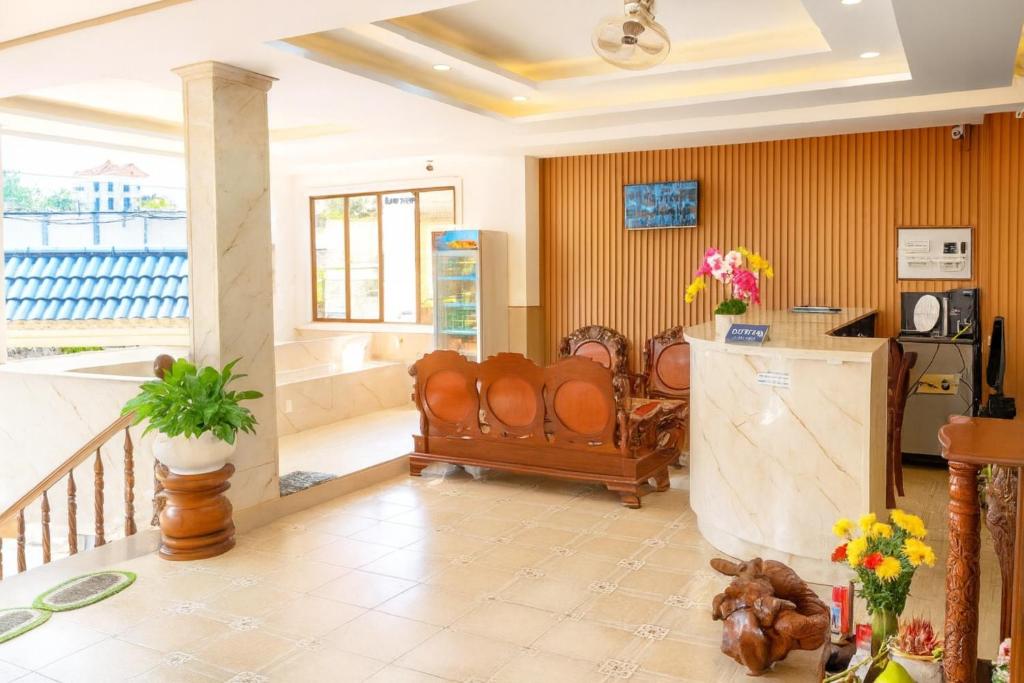 Гостиная зона в Hoàng Yến Hotel Mỹ Tho