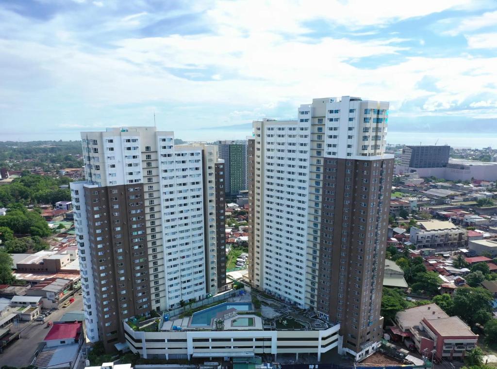 Vista general de Cagayán de Oro o vista desde el apartahotel