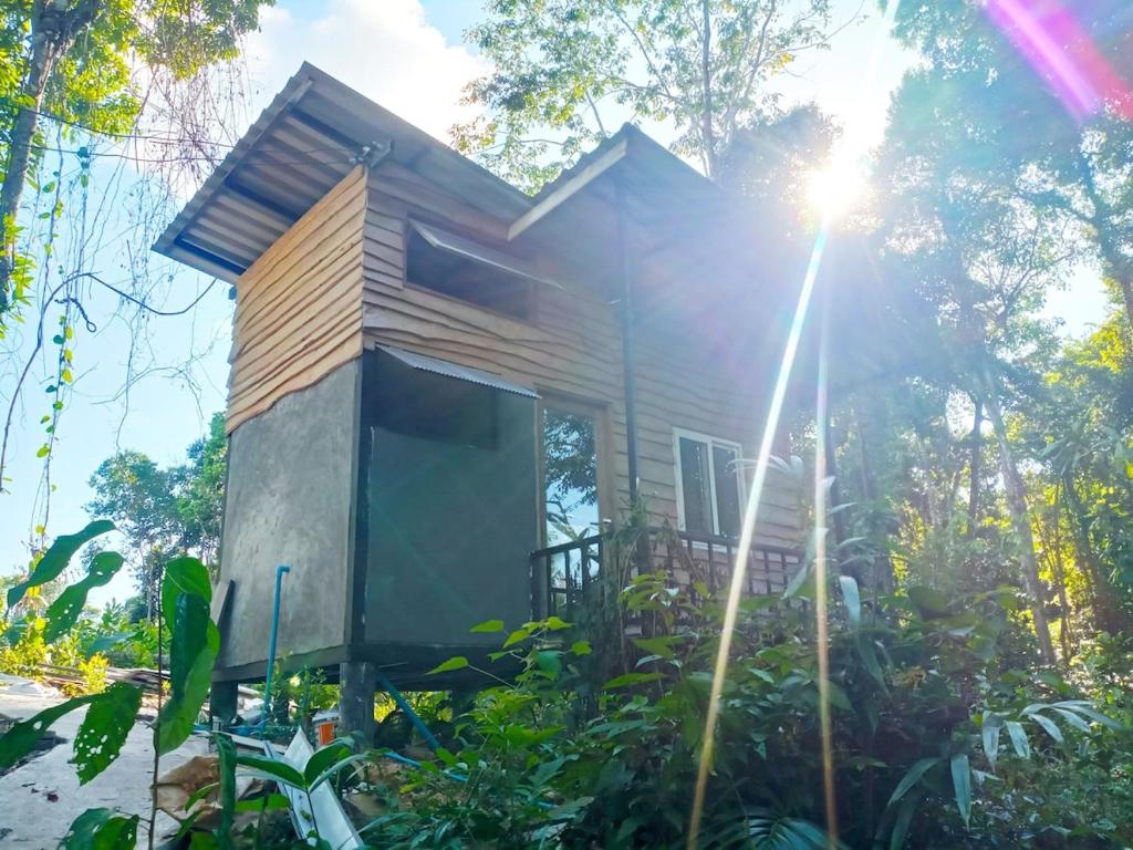 Bygningen som lejligheden ligger i