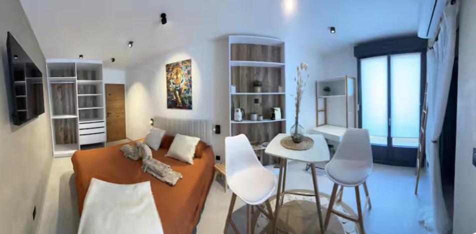 Køkken eller tekøkken på Chambre bohème