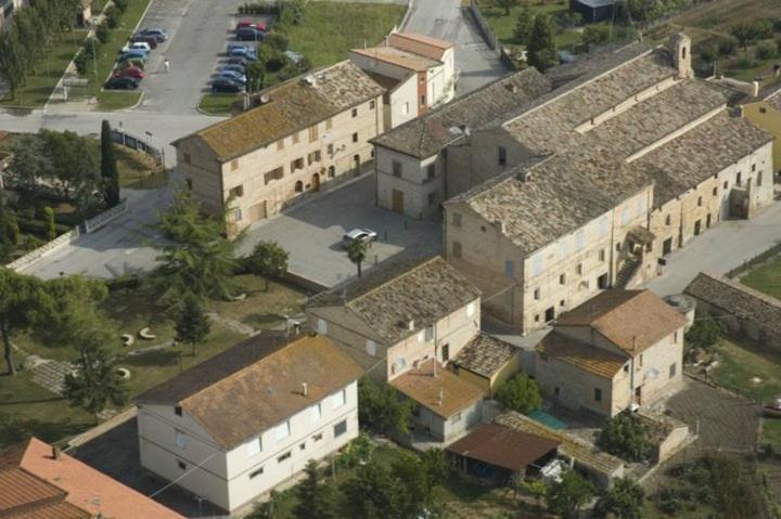 an overhead view of a group of buildings at Bed and Breakfast San Firmano in Montelupone