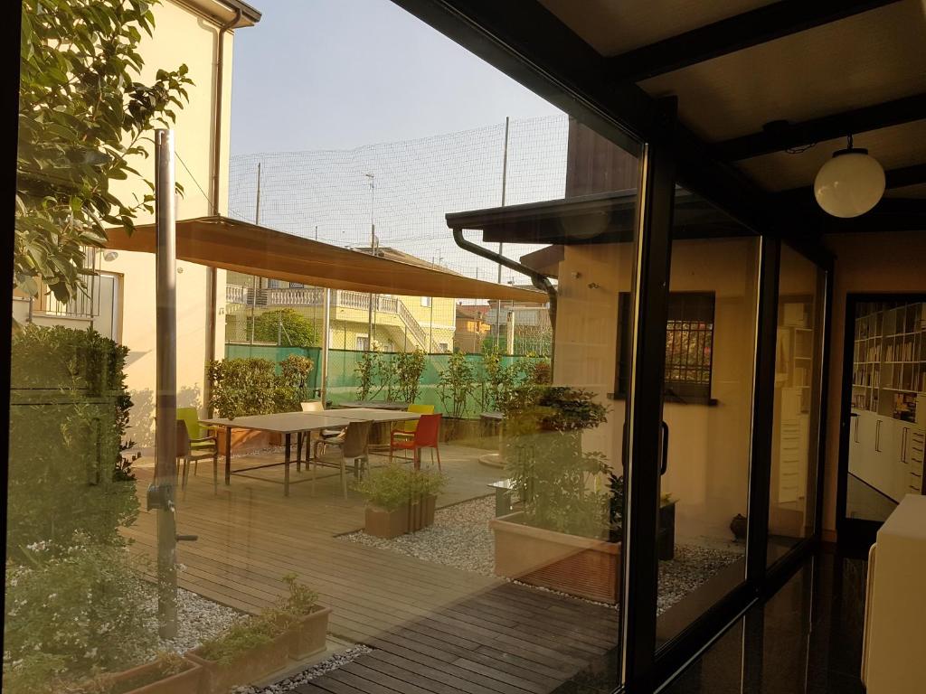 Balkón nebo terasa v ubytování A Casa