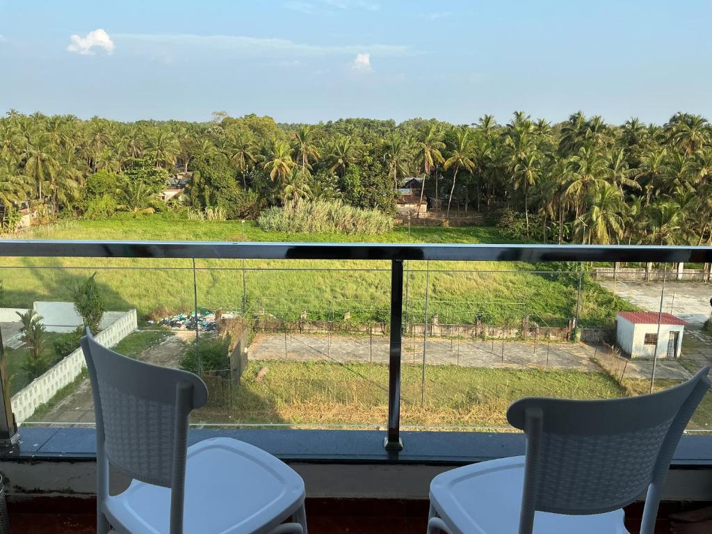 Μπαλκόνι ή βεράντα στο Hermes apartments by Shore