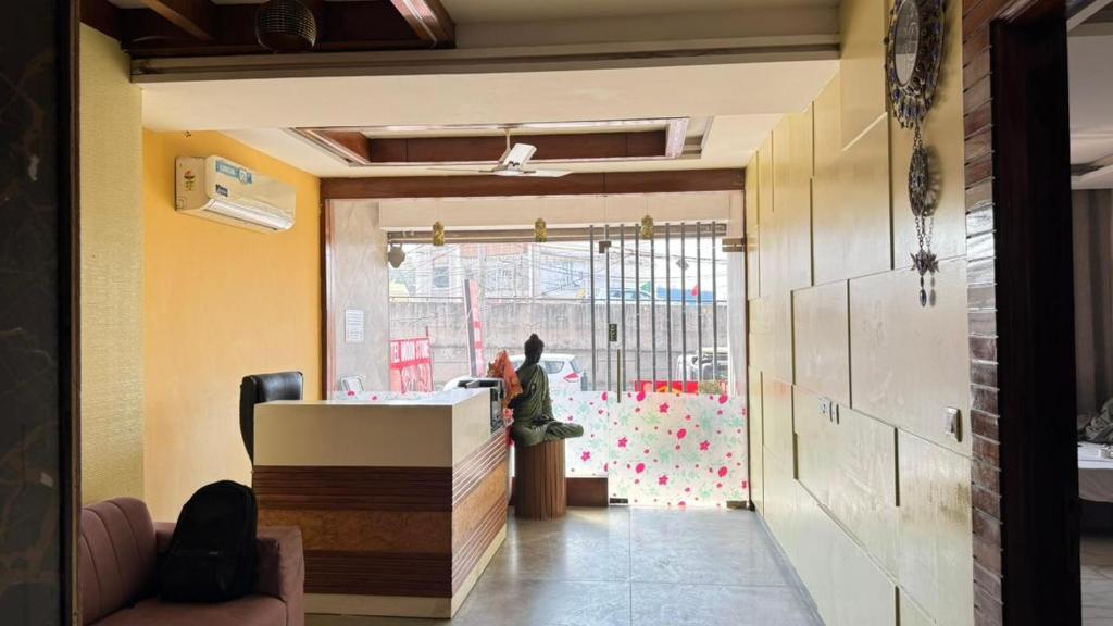 Posezení v ubytování Hotel Moon Stone