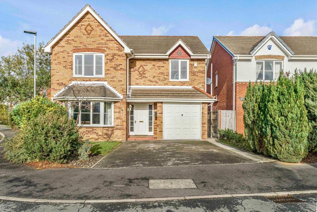 Bygningen som feriehuset ligger i