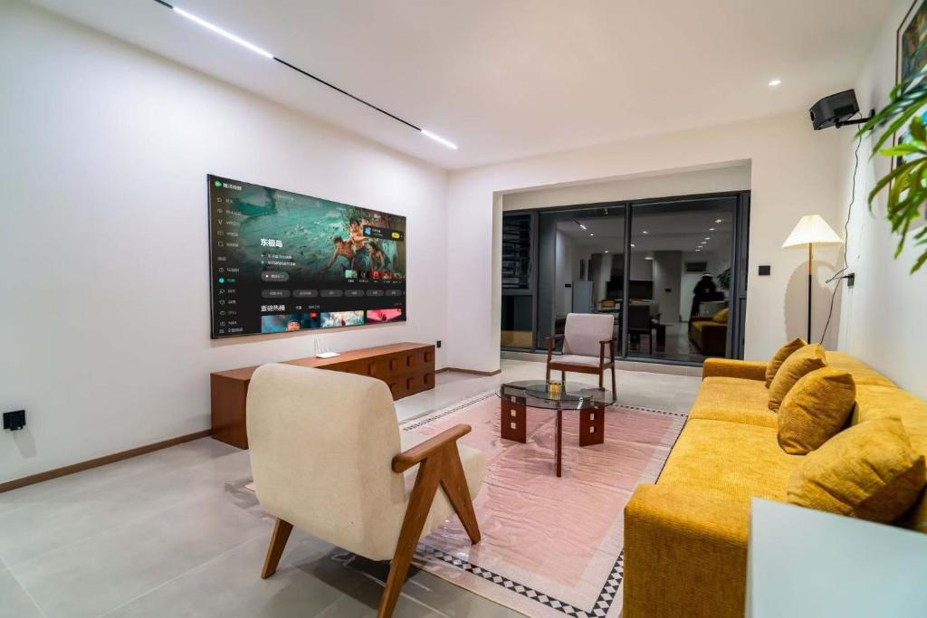 Χώρος καθιστικού στο Guiyng Aixin International Apartment Future Ark Store