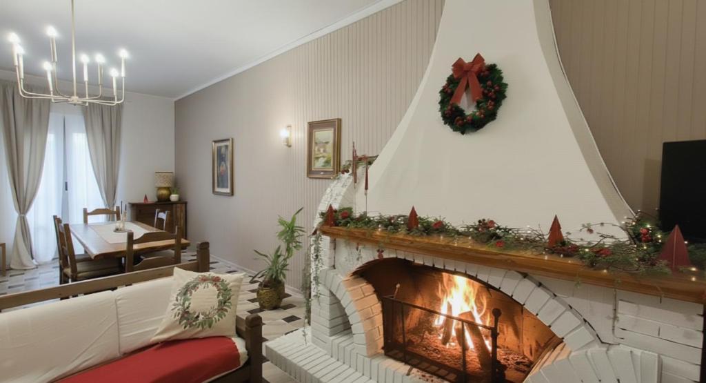 Posezení v ubytování Podere Muracciolo