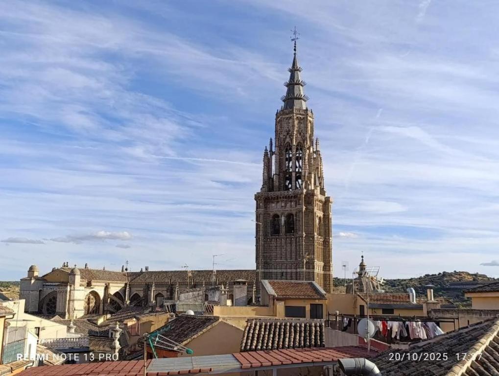 Udsigt til Toledo eller udsigt til byen taget fra lejligheden