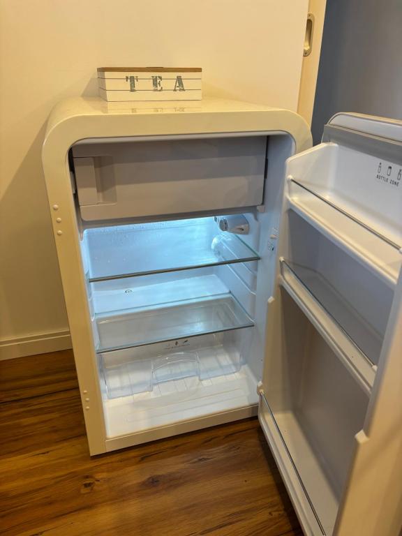 Η κουζίνα ή μικρή κουζίνα στο LA-Hüttenfeld Erdgeschoss Apartment